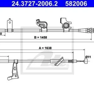 Aktuell ATE Seilzug, Feststellbremse 24.3727-2006.2