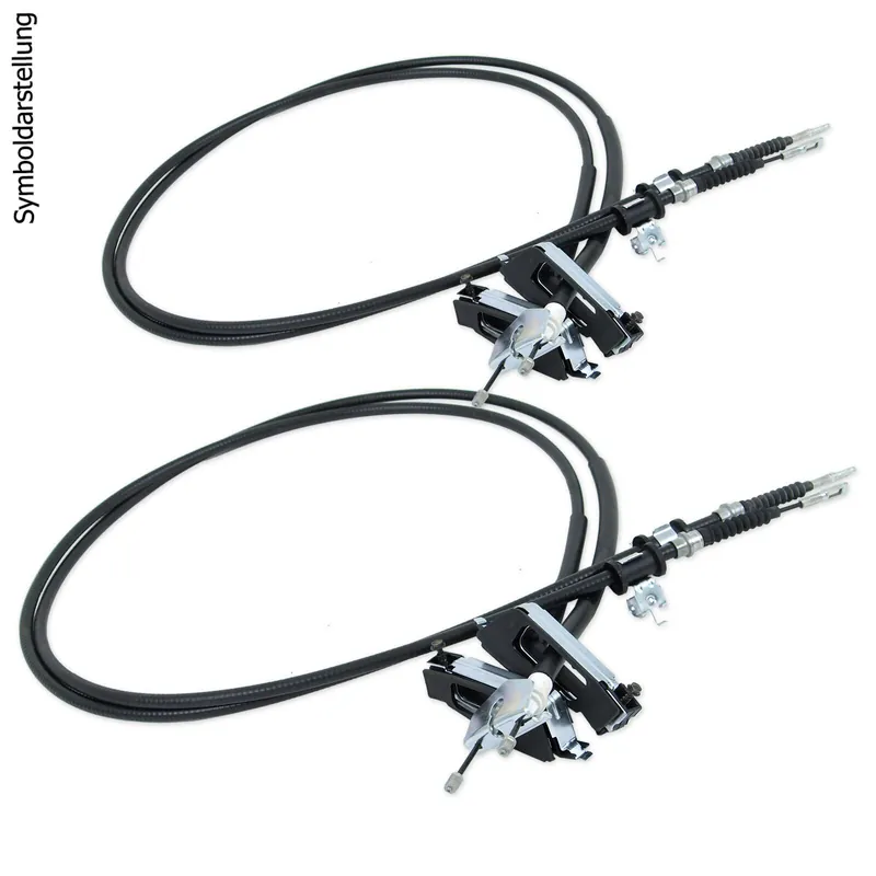 2x Handbremsseil Bremsseil hinten links + rechts passend für FIAT GRANDE EVO Billig