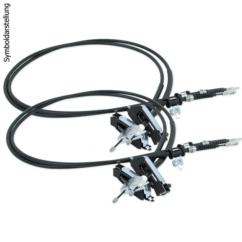 2x Handbremsseil links + rechts passend für Toyota Aygo Citroen C1 Peugeot 107 Kostenloser Rückversand