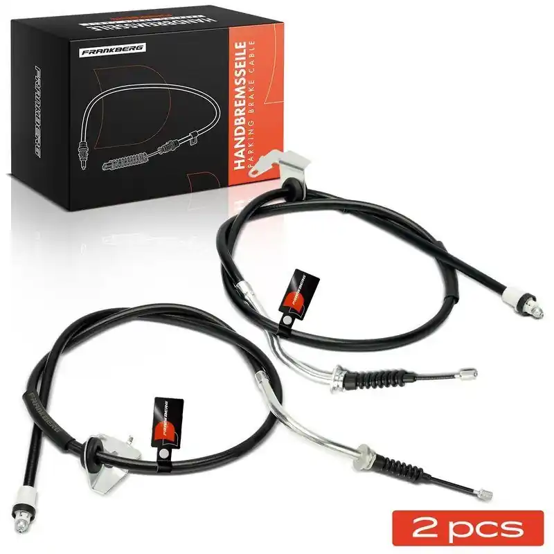 2x Frankberg Seilzug Feststellbremse Hinterachse beidseitig 5481FB0041457 Zertifiziert
