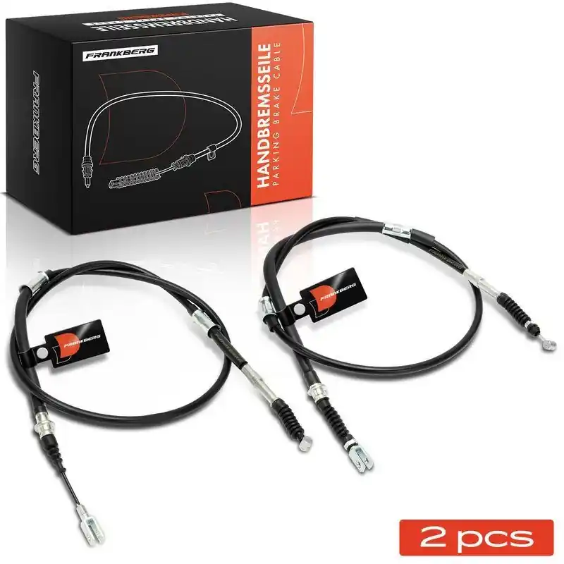 2x Frankberg Seilzug Feststellbremse Hinterachse beidseitig 5481FB0041450 Neu