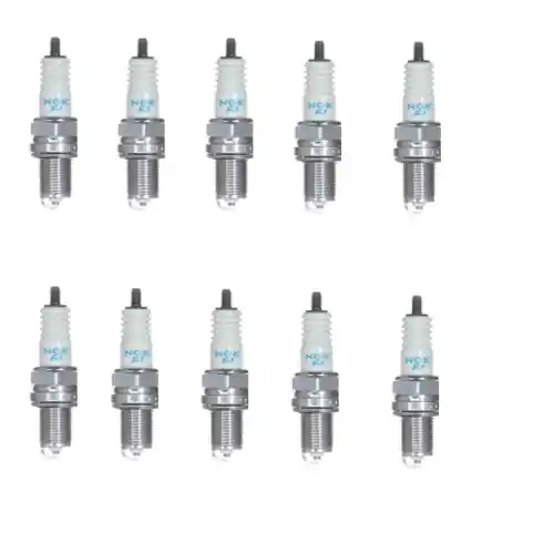 10 Stück NGK Zündkerze DCPR7E, Art.Nr. 3932 Kostenfreie Lieferung