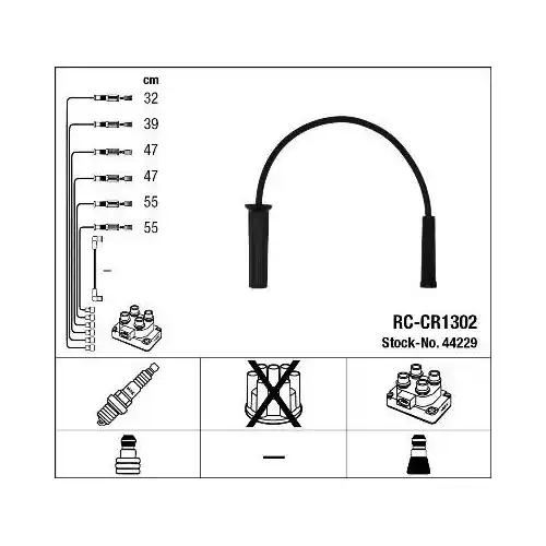 Jetzt Bestellen NGK Zündleitungssatz 44229