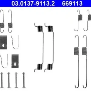 Aktuell ATE Zubehörsatz Bremsbacken Trommelbremse Montagesatz 03.0137-9113.2