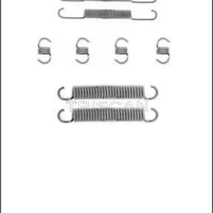 Begrenztes Angebot TRISCAN Zubehörsatz Bremsbacken Trommelbremse Montagesatz 8105 702529