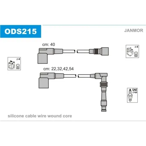Zündleitungssatz ODS215 Nur Heute