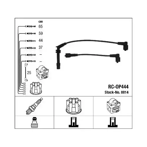 NGK Zündleitungssatz 0814 Begrenztes Angebot