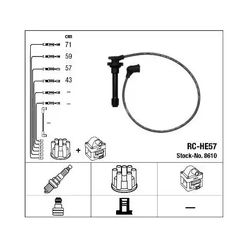 Top-Seller NGK Zündleitungssatz 8610