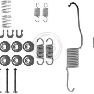 Schnäppchen A.B.S. Zubehörsatz Bremsbacken Trommelbremse Montagesatz 0684Q