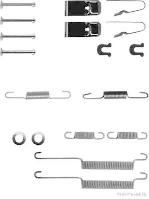 Gratis Versand HERTH+BUSS JAKOPARTS Zubehörsatz, Bremsbacken J3564001