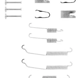 Highlight TRW Zubehörsatz Bremsbacken Trommelbremse Montagesatz SFK307