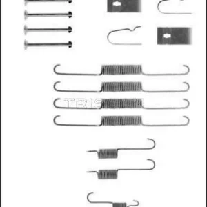 Bestseller TRISCAN Zubehörsatz Bremsbacken Trommelbremse Montagesatz 8105 182001