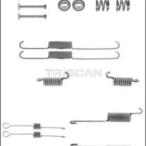 Bestpreis TRISCAN Zubehörsatz Bremsbacken Trommelbremse Montagesatz 8105 162283