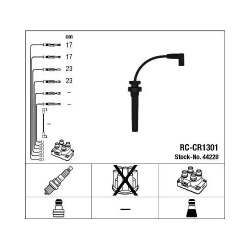 NGK Zündleitungssatz 44228 Direktkauf