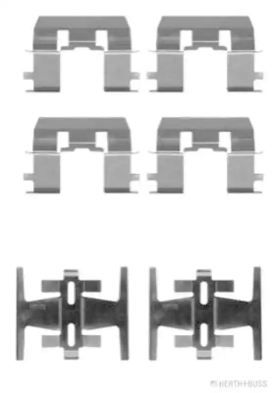 HERTH+BUSS JAKOPARTS Zubehörsatz, Scheibenbremsbelag J3664011 Neu