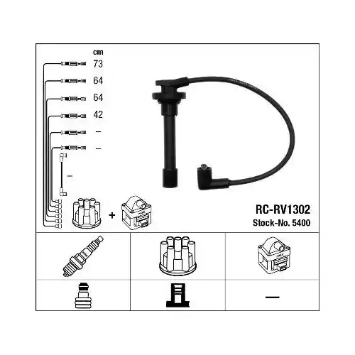 NGK Zündleitungssatz 5400 Jetzt Kaufen