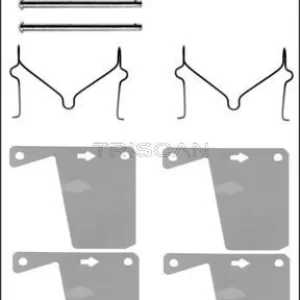 Aktuell TRISCAN Zubehörsatz, Scheibenbremsbelag 8105 161393