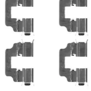 Neue Ware HERTH+BUSS JAKOPARTS Zubehörsatz, Scheibenbremsbelag J3664016