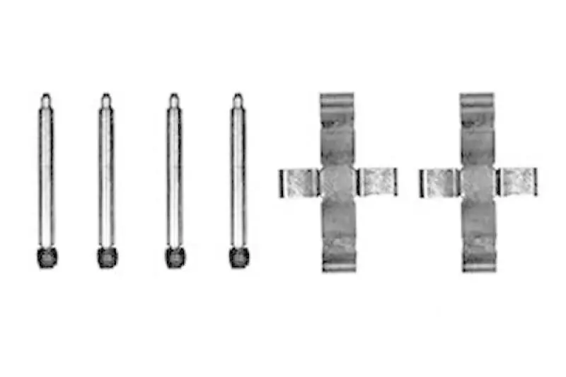 Neue Ware TRW Zubehörsatz, Scheibenbremsbelag PFK204
