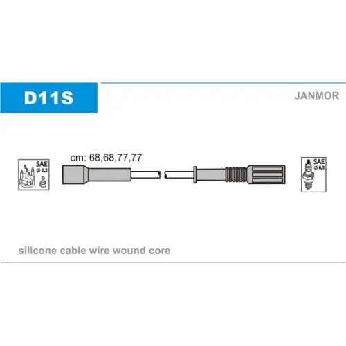 Zündleitungssatz D11S.P Top-Seller