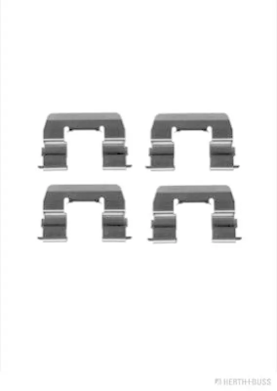 Kostenloser Versand HERTH+BUSS JAKOPARTS Zubehörsatz, Scheibenbremsbelag J3660511