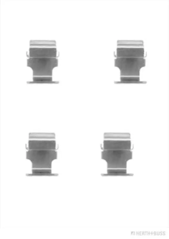 HERTH+BUSS JAKOPARTS Zubehörsatz, Scheibenbremsbelag J3665013 Mega-Angebot