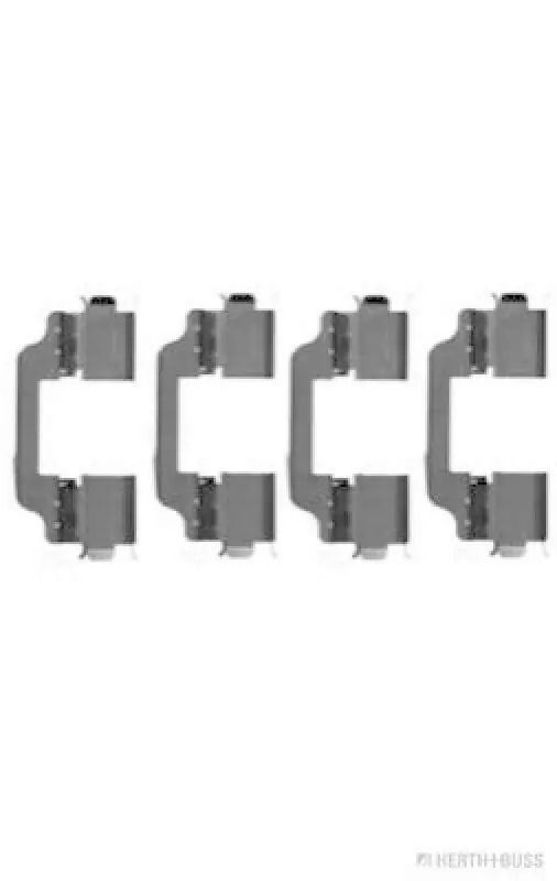 HERTH+BUSS JAKOPARTS Zubehörsatz, Scheibenbremsbelag J3664015 Rabatt