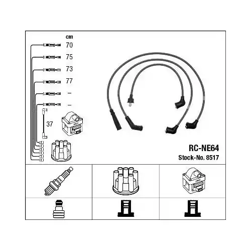 NGK Zündleitungssatz 8517 Must-Have