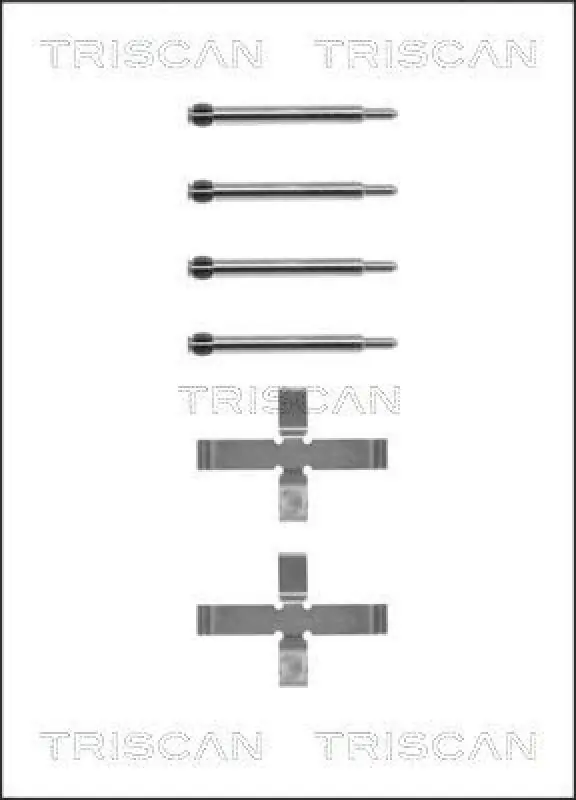 Bestseller TRISCAN Zubehörsatz, Scheibenbremsbelag 8105 271444