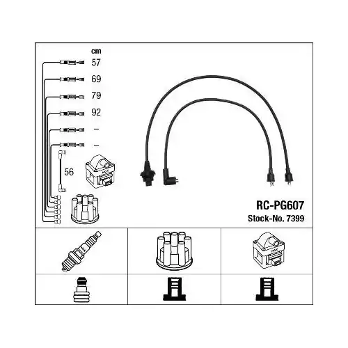 Kracherpreis NGK Zündleitungssatz 7399