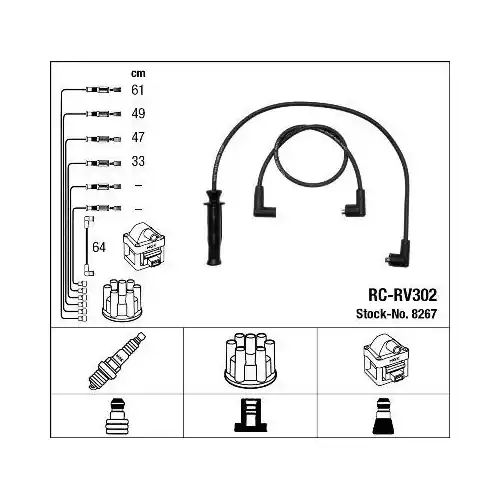 Sale NGK Zündleitungssatz 8267