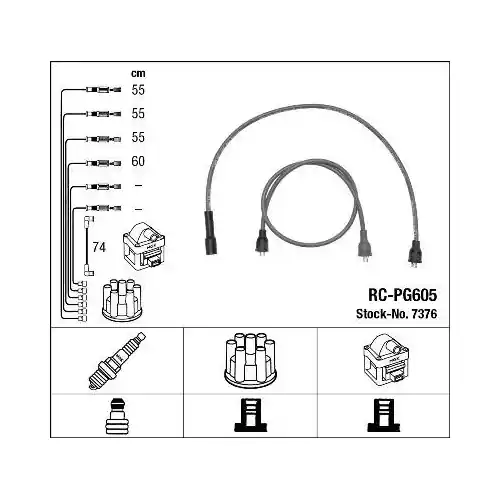 Kracherpreis NGK Zündleitungssatz 7376