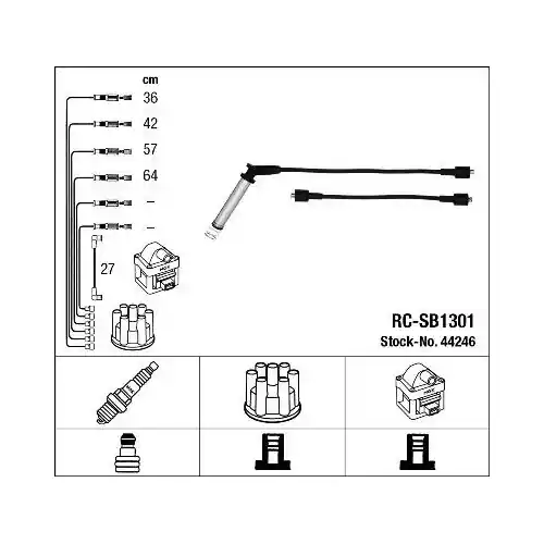 NGK Zündleitungssatz 44246 Sofort Bestellen