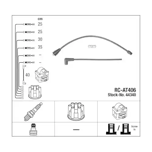 Must-Have NGK Zündleitungssatz 44340