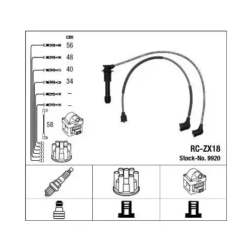 NGK Zündleitungssatz 9920 Sichere Zahlung