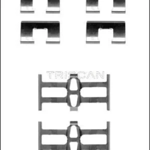 Echt TRISCAN Zubehörsatz, Scheibenbremsbelag 8105 401614