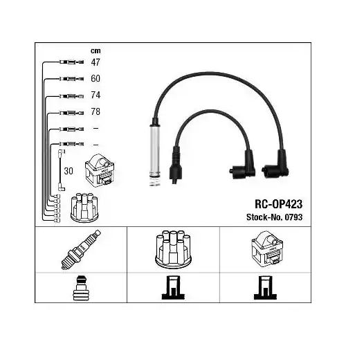 Top-Seller NGK Zündleitungssatz 0793