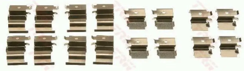 TRW Zubehörsatz, Scheibenbremsbelag PFK636 Neuheit