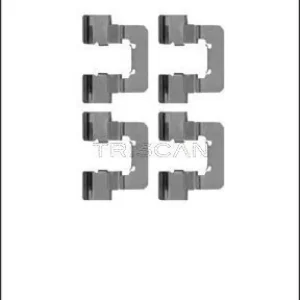 Garantierte Lieferung TRISCAN Zubehörsatz, Scheibenbremsbelag 8105 241611