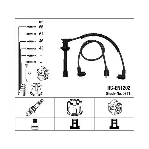 Finale Aktion NGK Zündleitungssatz 0351