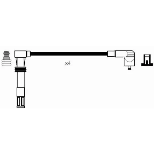 NGK Zündleitungssatz 0501 Preisknaller