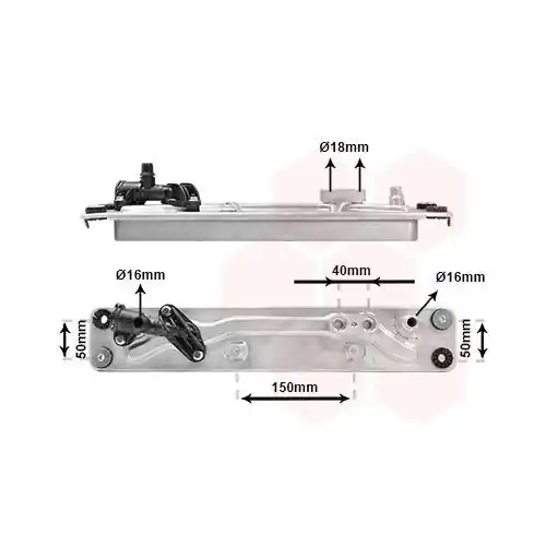 VAN WEZEL Ölkühler, Automatikgetriebe 06003573 Nur Für Kurze Zeit