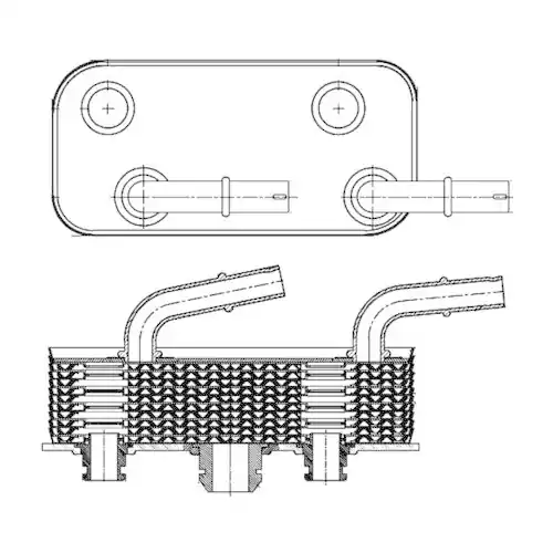 MAHLE Ölkühler, Automatikgetriebe CLC 180 000S Ausverkauf