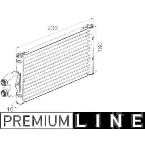 MAHLE Ölkühler, Automatikgetriebe CLC 74 000P Nur Für Kurze Zeit