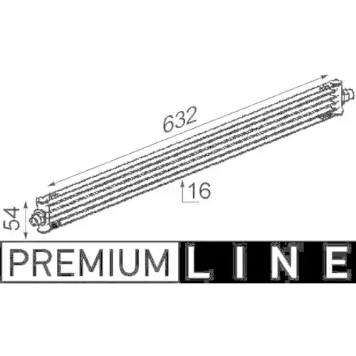 Markenware MAHLE Ölkühler, Automatikgetriebe CLC 17 000P