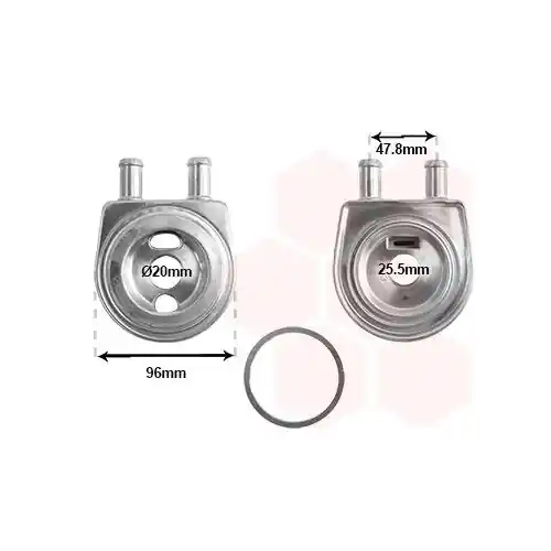 Aktuell VAN WEZEL Ölkühler, Automatikgetriebe *** IR PLUS *** 09003287