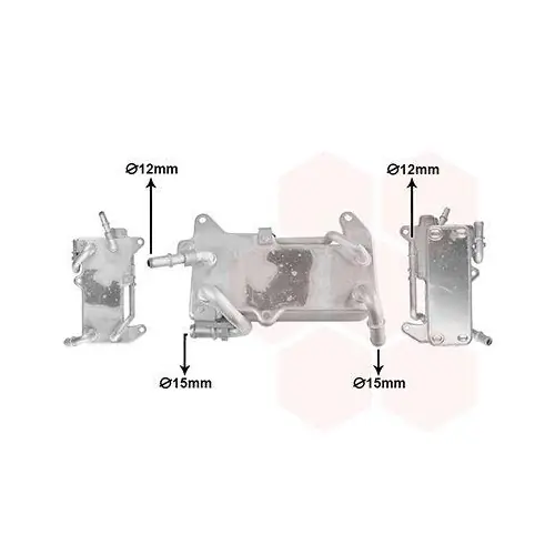 Sonderaktion VAN WEZEL Ölkühler, Automatikgetriebe 03013722