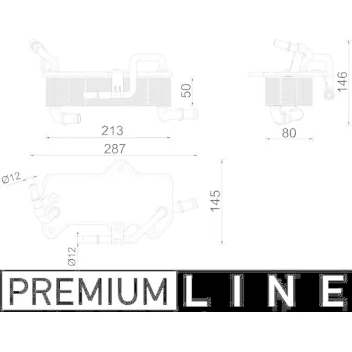 Preisknaller MAHLE Ölkühler, Automatikgetriebe BEHR *** PREMIUM LINE *** CLC 285 000P