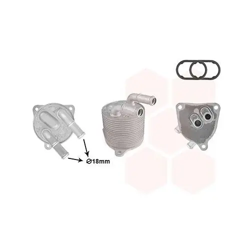 VAN WEZEL Ölkühler, Automatikgetriebe *** IR PLUS *** 06013752 Top-Seller