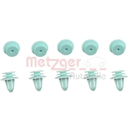 Garantierte Lieferung METZGER Halteclip, Türverkleidung 2280046